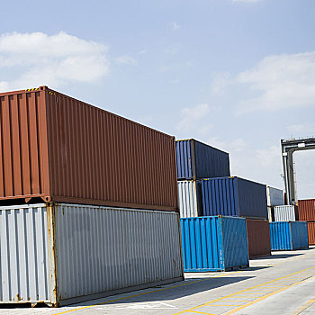 货物集装箱,港口