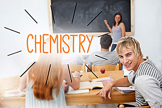 化学,学生,教室
