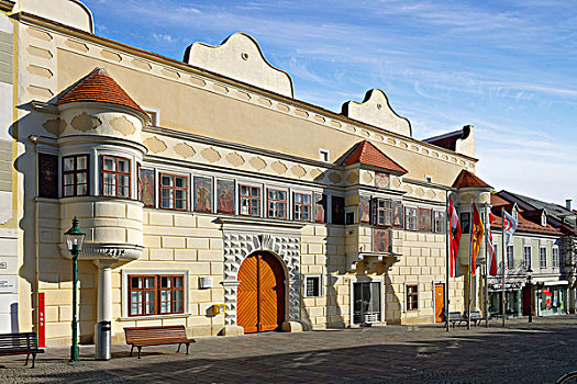 市政厅,艾森施塔特,布尔根兰,奥地利,欧洲