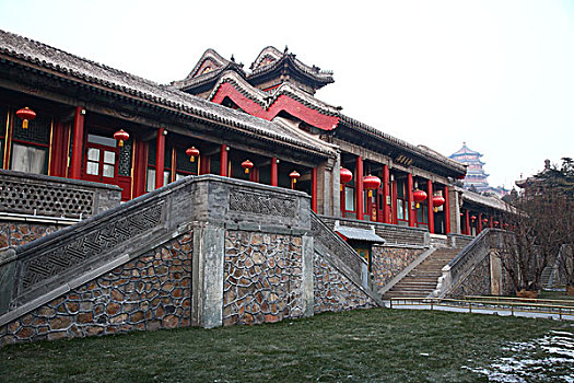 金支秀华,颐和园,中国,北京,全景,风景,地标,传统