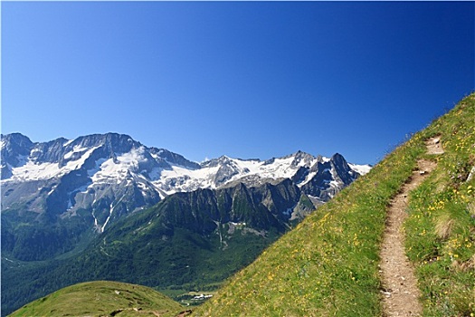 高山,小路