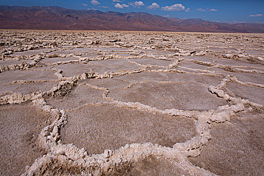 盆地,死谷,盐,加利福尼亚,国家公园