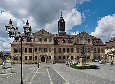 孤儿院,纪念,广场,上弗兰科尼亚,巴伐利亚,德国,欧洲