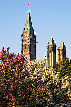 国会大厦,加拿大,渥太华,安大略省