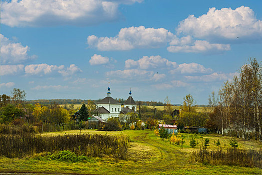 俄罗斯的乡村原野