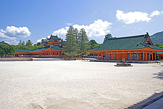 日本,京都,平安神宫