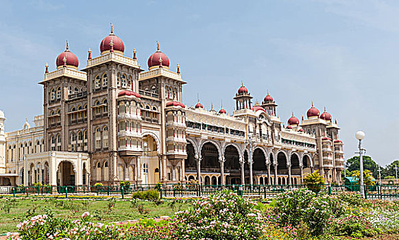 迈索尔,宫殿,印度,亚洲