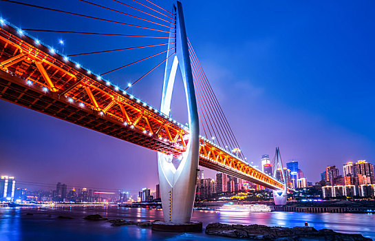 重庆建筑景观和城市天际线