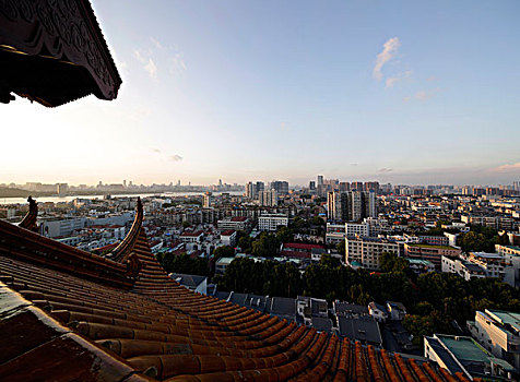 武汉长江两岸城市建筑景观