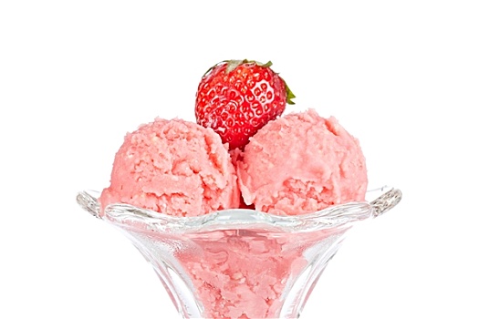 美味,草莓冰激凌