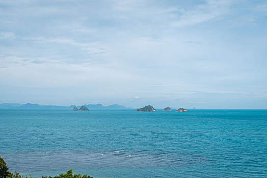 泰国苏梅岛海边自然风光,热带海岛海洋风景