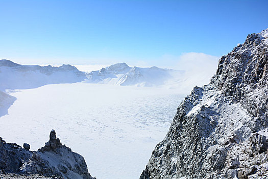 长白山风景之冬景