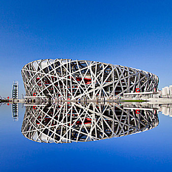 北京,奥运场馆,鸟巢国家体育场