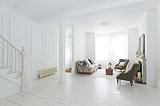 家具,白色,客厅