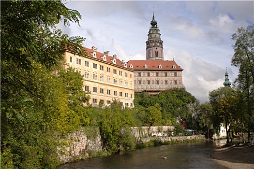 城堡,捷克,克鲁姆洛夫