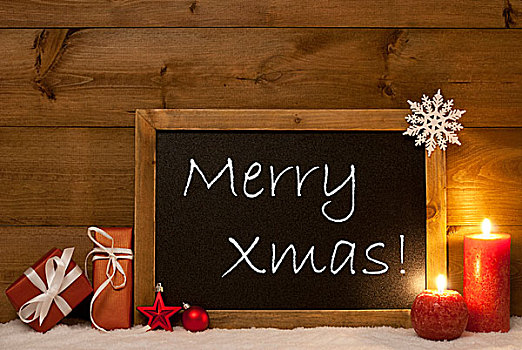 喜庆,圣诞贺卡,黑板,雪,蜡烛,圣诞快乐
