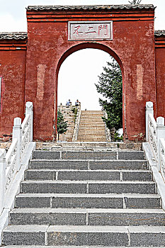 五台山南山寺风光