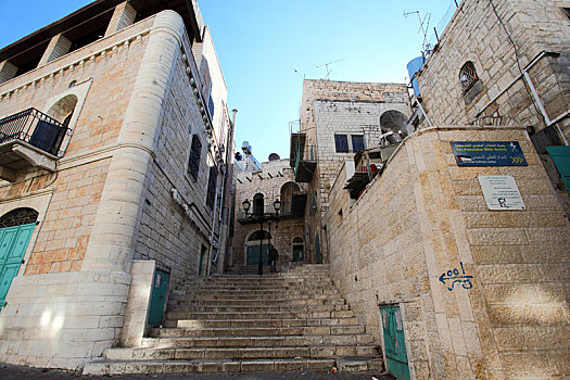 巴勒斯坦伯利恒街景