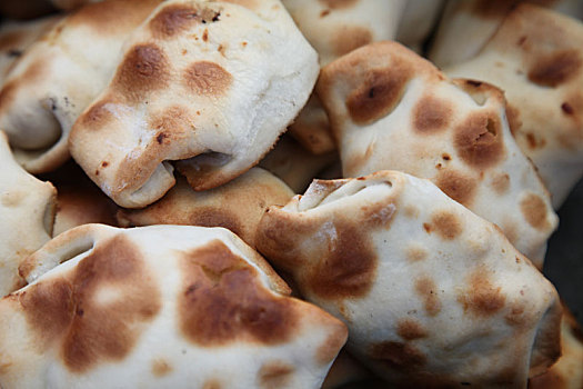 新疆美食,烤包子