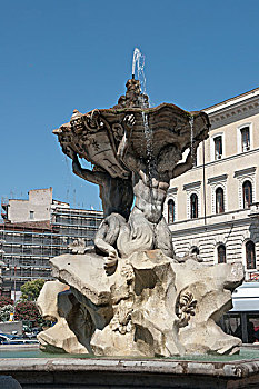 1715年,外套,手臂,教皇,广场,罗马,意大利,欧洲