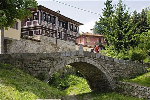 桥,博物馆,城镇,保加利亚