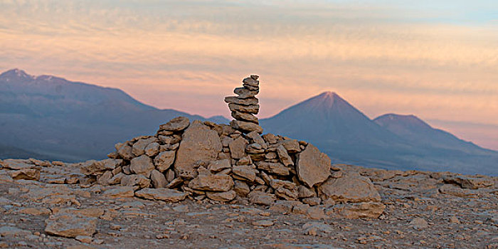 一堆,石头,鹅卵石,死谷,佩特罗,阿塔卡马沙漠,省,安托法加斯塔大区,智利