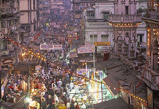 集市,孟买,印度