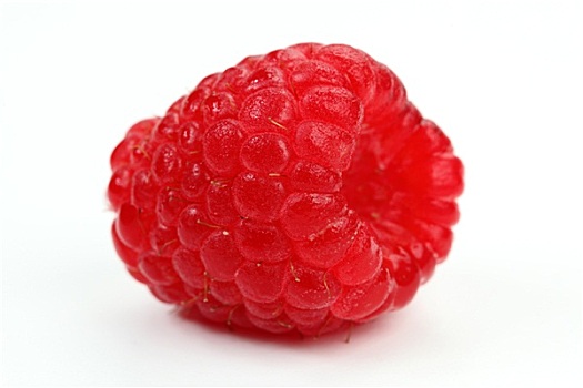 甜,树莓,隔绝,白色背景,背景