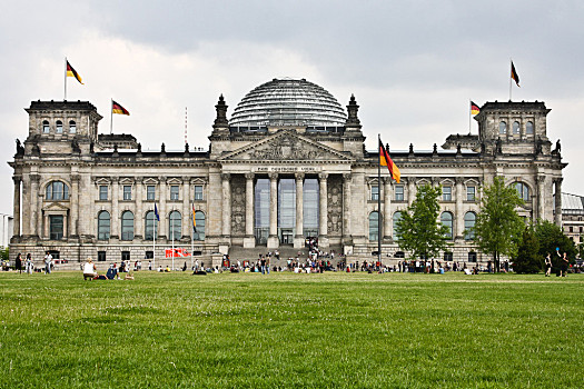 德国国会大厦旧照图片