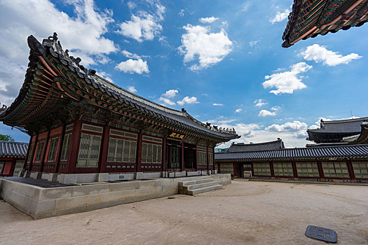 韩国首尔景福宫延生殿景观