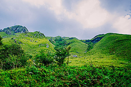 山岭风光