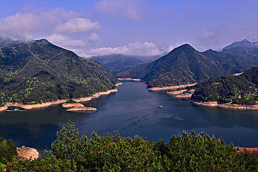 浙江丽水云和水库