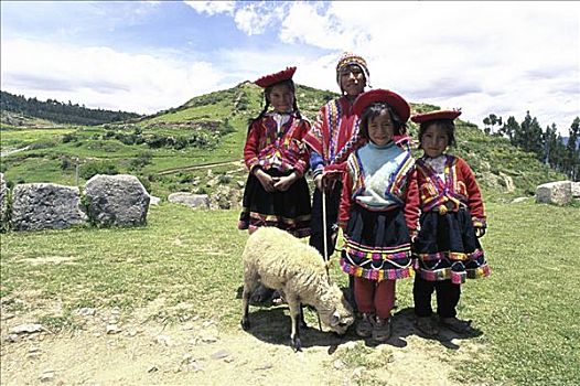 盖丘亚族,印第安人,萨克塞华曼,印加,秘鲁