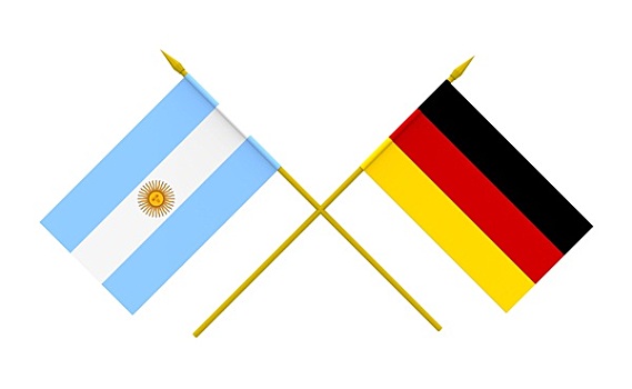 旗帜,阿根廷,德国