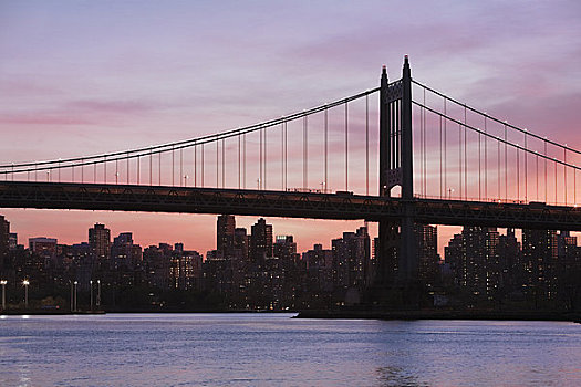 桥,曼哈顿,纽约,美国