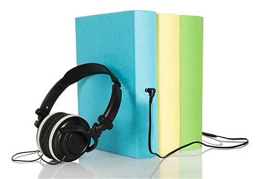 声音,书本,头戴式耳机
