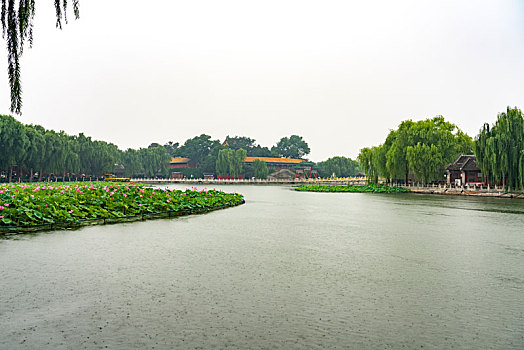 北京北海公园风光