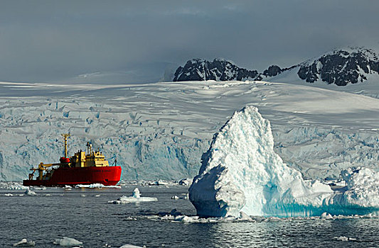 南极,南极半岛,美国,研究,船