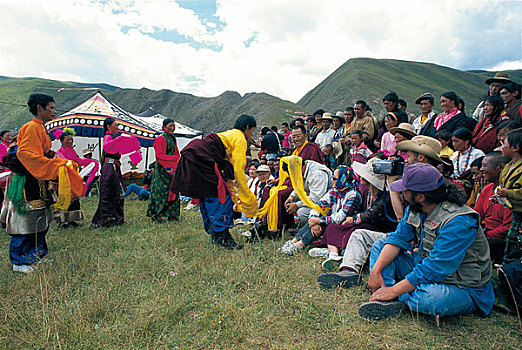 西藏地区的活动