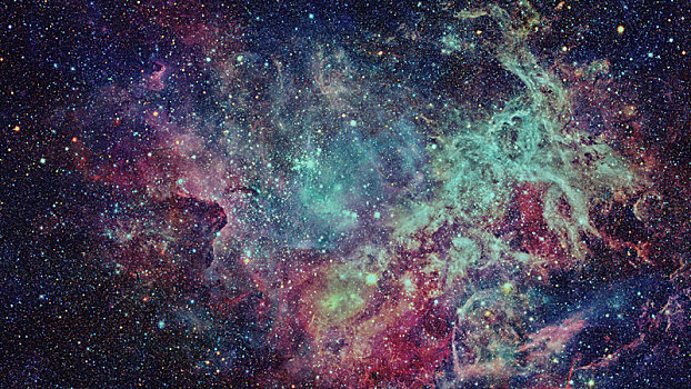 漂亮,星云,星系,图像,美国宇航局