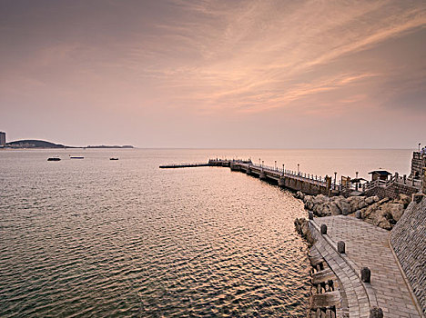 威海国际海水浴场金海湾景区