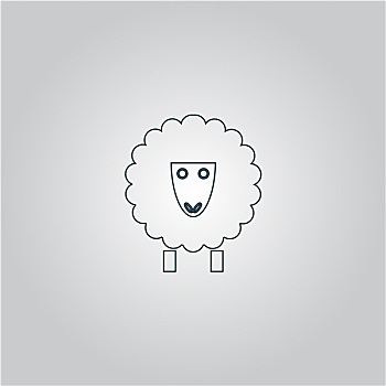 绵羊,象征