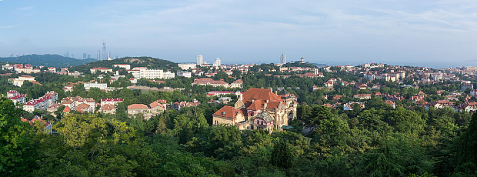 中国山东青岛信号山公园