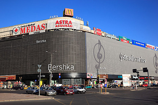购物中心,布加勒斯特,罗马尼亚,欧洲