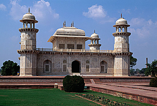 陵墓,建造,阿格拉,北方邦,印度,亚洲