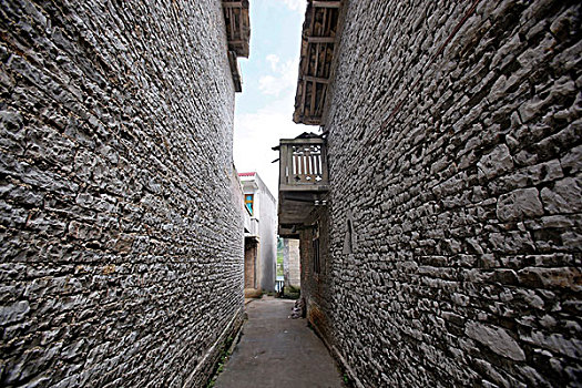 贵州传统建筑街道
