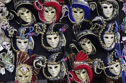 面具,售出,威尼斯,威尼托,意大利,欧洲