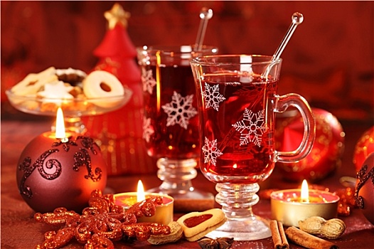 热饮,冬天,圣诞节