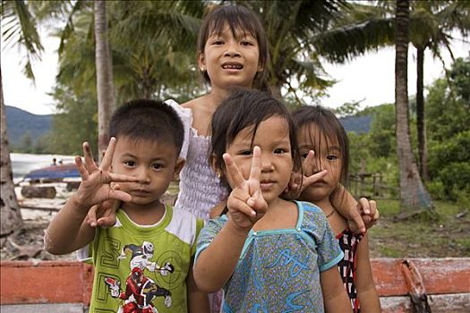越南人,孩子,越南,亚洲