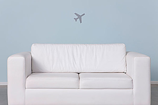 沙发,飞机,形状,背景